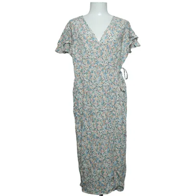 Wrap dress (White, Multicolored) from George Viscose