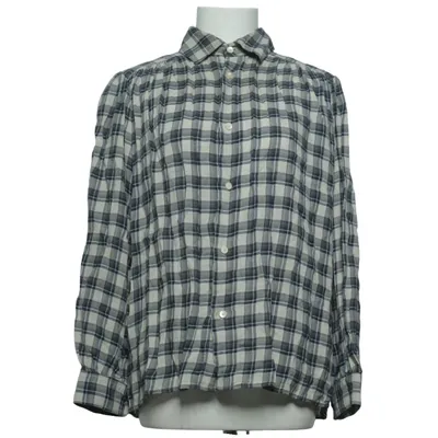 Flannel shirt (Beige, Black) from HOPE Stockholm Lyocell