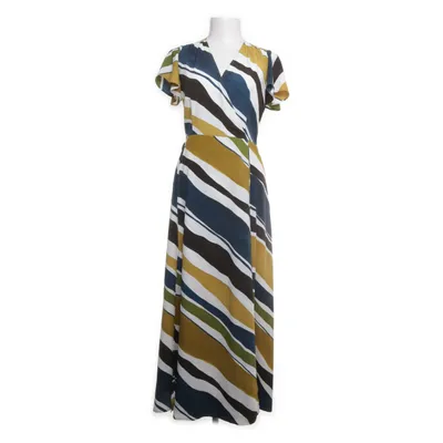 Slå-om-kjole (Grøn, Flerfarvet) fra Mango Basics Polyester