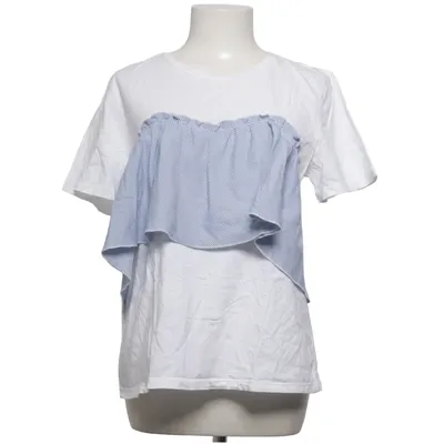 Topp (Vit, Blå) från Brave Soul Bomull, Polyester