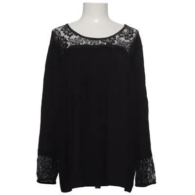 Blouse (Zwart) van Alessa W Collection Polyester, Viscose