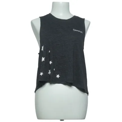 Crop top (Gris) de Spiritual Gangster Coton, Polyester, Viscose