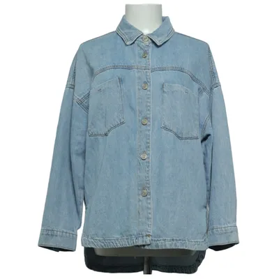 Jeansjacka (Blå) från Nina Carter Bomull, Polyester