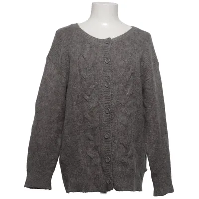 Cardigan (Grijs) van Frk. Acryl, Mohair, Wol