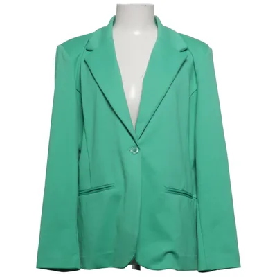 Blazer (Green) from Fransa Elastane, Polyester, Viscose