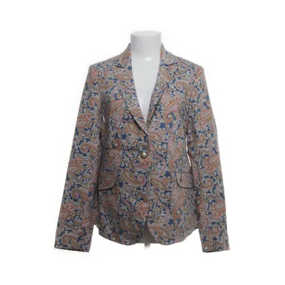 Blazer (Blauw, Meerkleurig) van Mos Mosh Katoen, Elastaan, Nylon, Polyester
