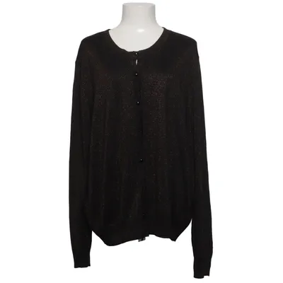 Cardigan (Black, Brown) from Rock your Curves by Angelina Kirsch Metallic fiber, Polyester, Viscose