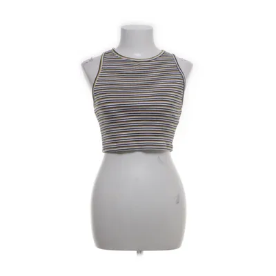 Tanktop (Zwart, Wit, Geel) van Zara Trafaluc Katoen, Elastaan