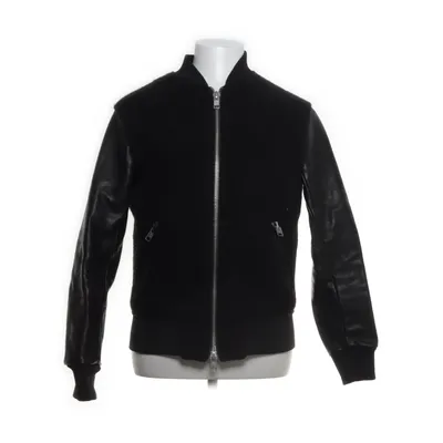 Läderjacka (Svart) från Nyden Bomull, Elastan, Polyester, Skinn, Ull