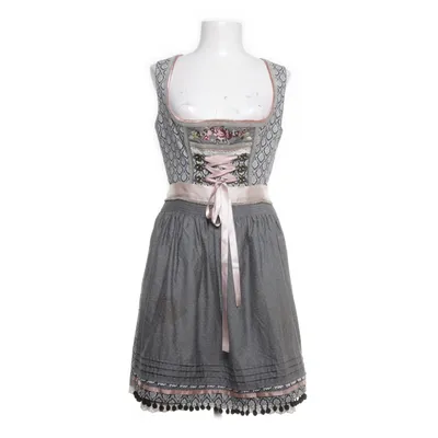 Dirndl (Zwart, Wit, Meerkleurig, Grijs) van Krüger Madl Katoen, Polyester