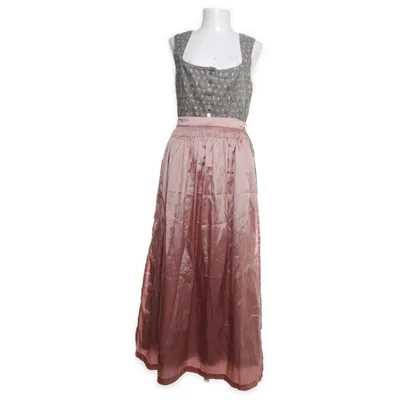 Dirndl (Gray, Multicolored) from Daller Sracht Cotton