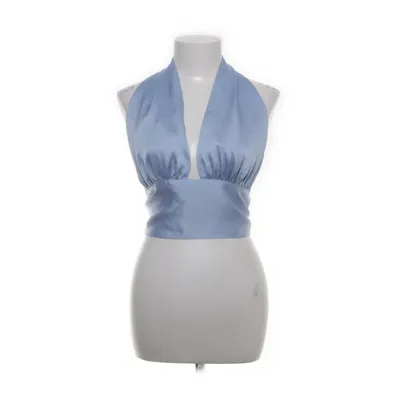 Halterneck top (Blå) fra Gina Tricot