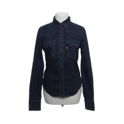 Denim blouse (Blauw) van Levi's Premium Katoen