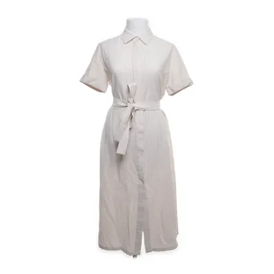 Skjortekjole (Beige, Hvid) fra Marc O'Polo Bomuld, Elastan, Polyester, Viscose