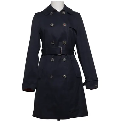 Trenchcoat (Blauw) van Tommy Hilfiger Katoen, Polyester