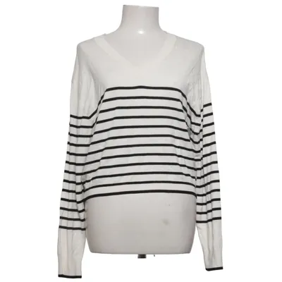 Pullover (Vit, Svart) från Divided by H&M Polyamid, Viskos