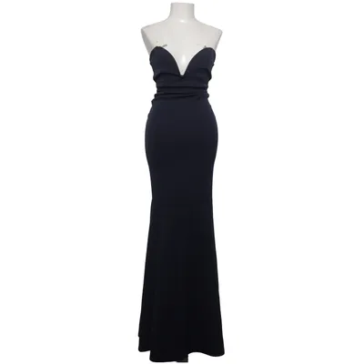 Aftenkjole (Blå) fra Missguided Elastan, Polyester