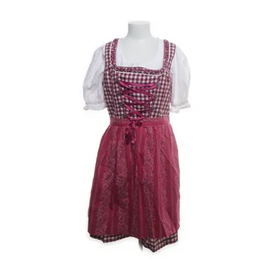 Dirndl (White, Purple) from In Linea Polyester, Cotton