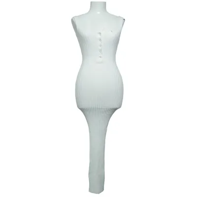 Maxi jurk (Wit) van Missguided Polyamide, Viscose