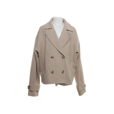 Pea coat (Beige) from Lindex Kids Elastane, Polyester, Viscose