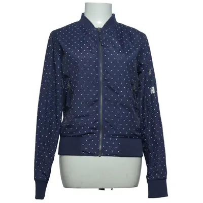 Bomberjack (Blauw, Wit) van Colour Wear Polyester