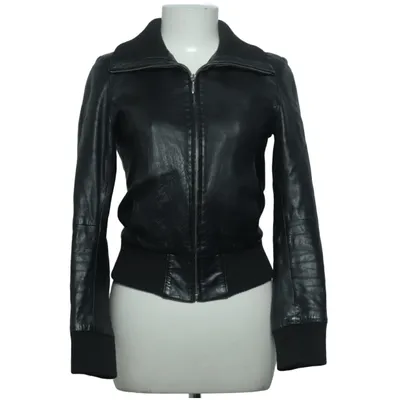 Leren jack (Zwart) van Tezzoro Leer