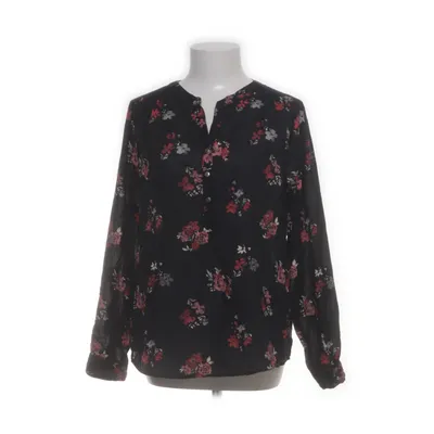 Blouse (Zwart, Rood, Wit) van Yessica Katoen