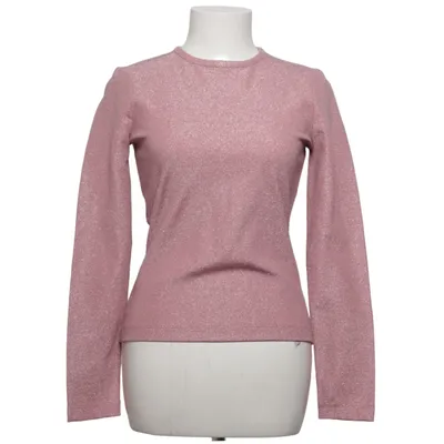 Långärmad t-shirt (Rosa) från Stine Goya Elastan, Metallfiber, Polyamid, Polyester, Viskos