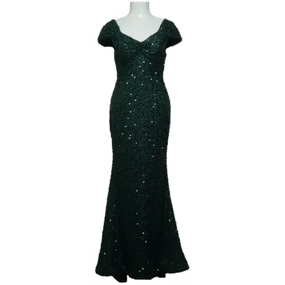 giffniseti black sequin dress second hand Color:Army Green size-xxxs6-12mos Belly's outfits in The Gold