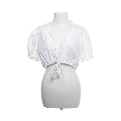 Crop top (Wit) van Urban Outfitters Katoen