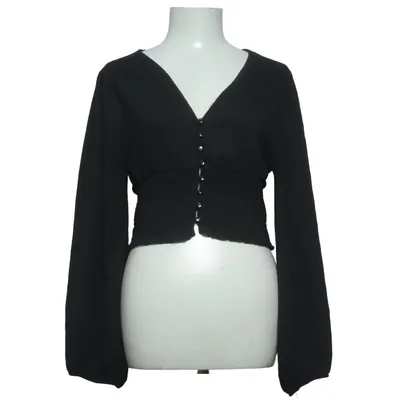 Blouse (Zwart) van Monki Elastaan, Polyester