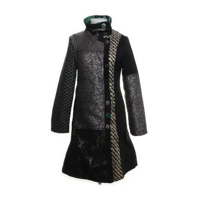Jas (Zwart, Meerkleurig) van Desigual Polyester, Acryl, Katoen, Viscose, Wol