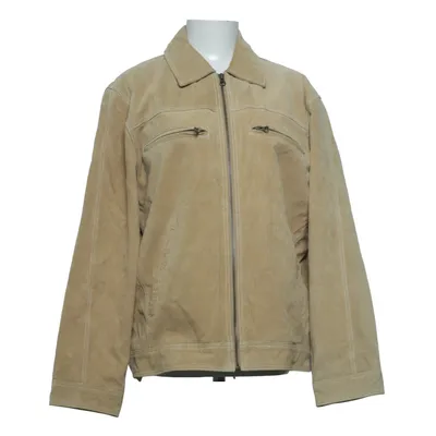Läderjacka (Beige) från Blue Skinn, Polyester