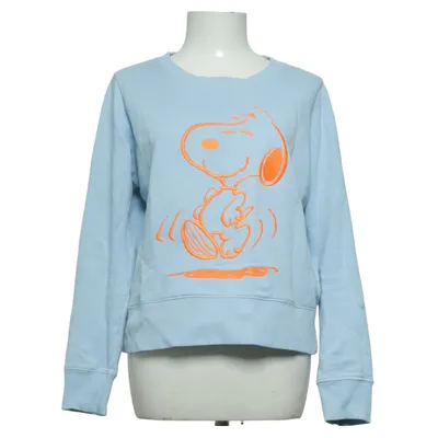 Sweatshirt (Blå, Orange) fra Essentiel Antwerp Bomuld
