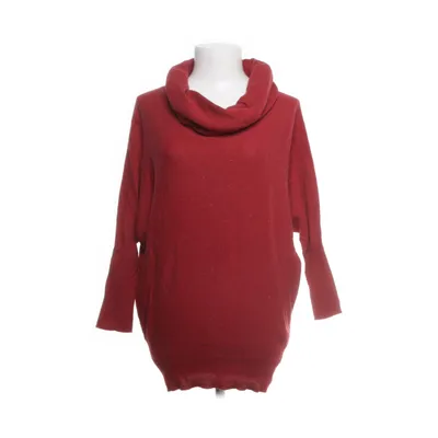 Turtleneck (Red, Multicolored) from Cape Daisy Acrylic, Cotton, Nylon, Wool