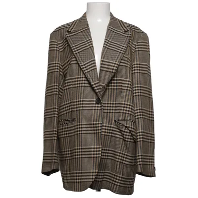 Kavaj (Brun, Svart, Beige) från Arket Polyester, Viskos, Ull