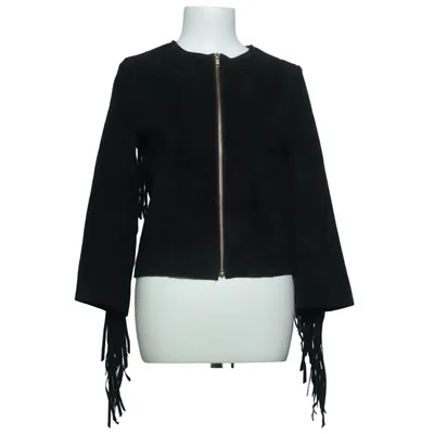 Lederjacke (Schwarz) von Dry Lake Leder, Polyester