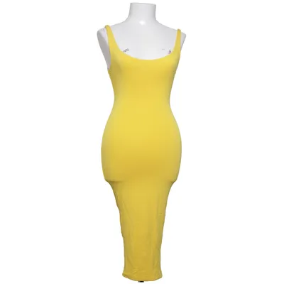 Klänning (Gul) från Naked Wardrobe Elastan, Viskos
