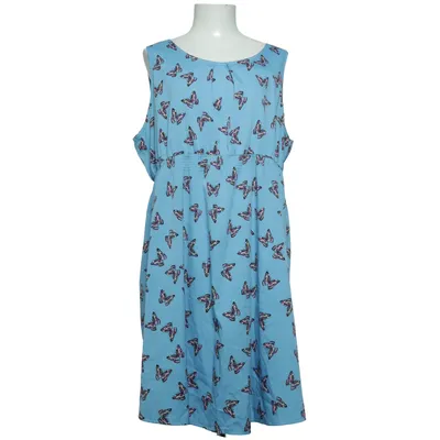 Maternity dress (Blue, Multicolored) from New Look Maternity Polyester