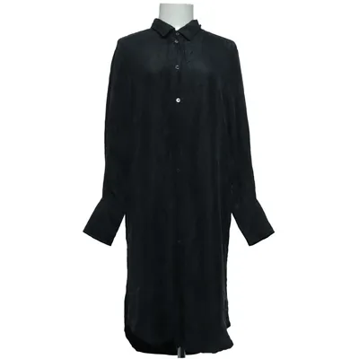Shirt dress (Gray) from Brave@ Silk, Viscose