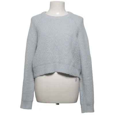 Sweater (Blue) from Oak+ Fort Acrylic, Mohair, Polyamide, Polyester, Wool