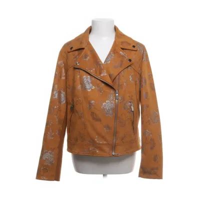 Bikerjacka (Brun, Flerfärgad) från Desigual Elastan, Polyester