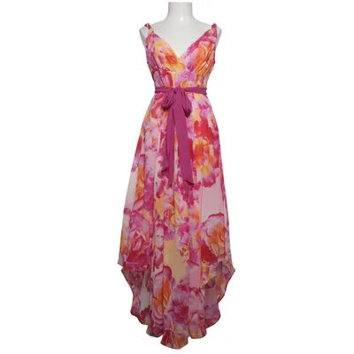 Långklänning (Rosa, Gul, Orange, Röd, Flerfärgad) från Nougat London Bomull, Silke