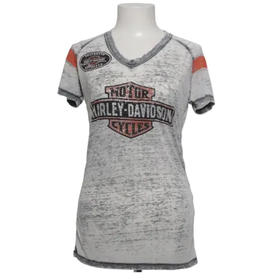 T-shirt (Grå, Vit) från Harley Davidson Bomull, Polyester