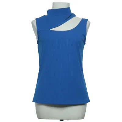 Tank­top (Blau) von Blush by Zizzi Elasthan, Polyester, Viskose