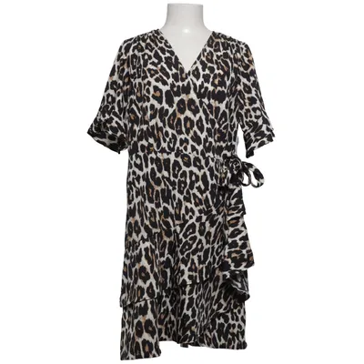 Omlottklänning (Svart, Beige) från Pernilla Wahlgren Polyester