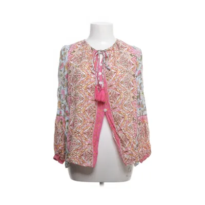 Blouse (Blue, Pink, Multicolored) from Rusttydustty Viscose