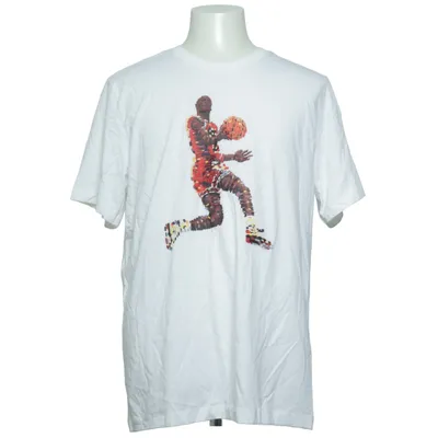 T-shirt (Wit, Meerkleurig) van Nike Katoen