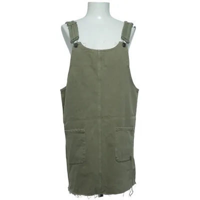 Dungaree dress (Green) from Pacific Republic Pull & Bear Cotton