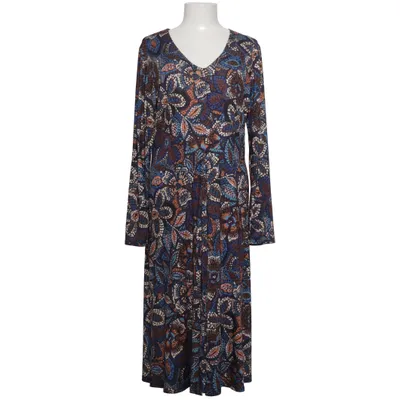Maxi jurk (Blauw, Bruin, Meerkleurig) van Camilla Thulin Elastaan, Polyester